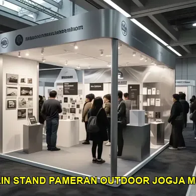 desain stand pameran outdoor jogja murah